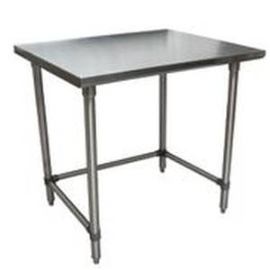 BK Resources VTTOB-2424 24"Wx24"D Stainless Steel Open Base Work Table