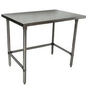 BK Resources VTTOB-4824 48"Wx24"D Stainless Steel Open Base Work Table