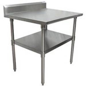 BK Resources VTTR5-2424 24"Wx24"D Stainless Steel Work Table
