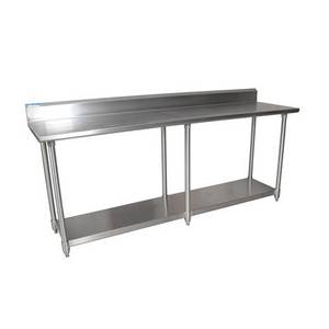 BK Resources VTTR5-8424 84"Wx24"D Stainless Steel Work Table