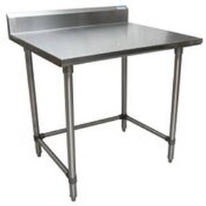 BK Resources VTTR5OB-2424 24"Wx24"D Stainless Steel Open Base Work Table