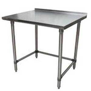 BK Resources VTTROB-2424 24"Wx24"D Stainless Steel Open Base Work Table