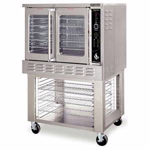 American Range M-1-GG Majestic Gas Convection Oven Bakery Depth w/ Two Glass Doors