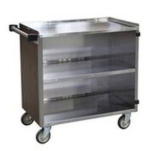 Lakeside 644 22-1/2"x39-1/4"x37-3/8" Stainless Steel Bussing Cart