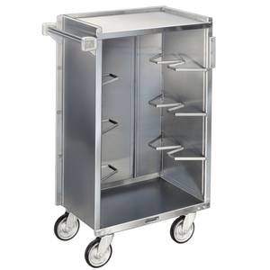 Lakeside 790 17-5/8"x27-3/4"x42-7/8" Enclosed Bussing Cart Cabinet