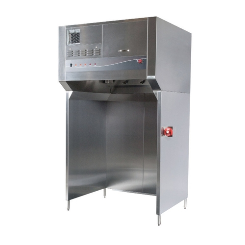 Wells WV-48FB Universal Stainless Steel Ventless Hood w/ 48" Cooking Area