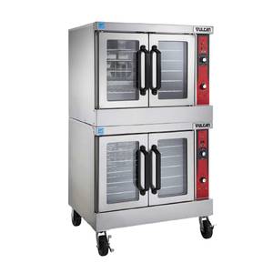 Vulcan VC55GD VC5 Series Std. Depth Double Stack Gas Convection Oven