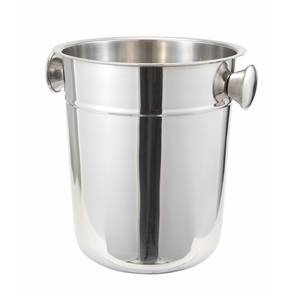 Winco WB-8 8 Quart Stainless Steel Wine Bucket