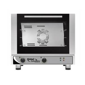Global Solutions by Nemco GS1105-17 3 Pan Countertop Manual Convection Oven 120v