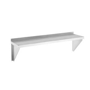 Channel Manufacturing SWS1248 Commercial 48 X 12 Stainless Knock Down Wall Mount Shelf