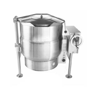 AccuTemp ACELT-60F 60 Gallon Edge Series Full Jacket Tilting Steam Kettle 24kW