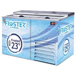 Fogel FROSTER-B-50-HC 51" Horizontal Beer Froster Two-Section Underbar