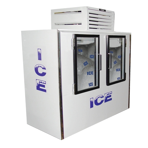 Fogel ICB-2-GL 76" Indoor Ice Merchandiser, Bagged Ice