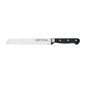 Winco KFP-82 Acero 8" Triple Riveted Full Tang Forged Bread Knife