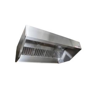 Captive-Aire Systems, Inc. 4212SND-2 - 4 4ft SND-2 Series Stainless Steel Sloped Wall Canopy Hood