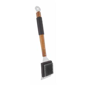 ChefMaster 06065SSY Mr. Bar-B-Q Wire Grill Brush with Wooden Handle
