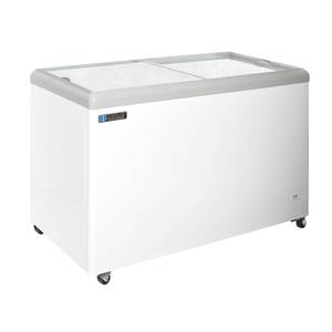 Master-Bilt MSF-52AN COLDIN-3 13.8 CuFt Flat Glass Top Display Freezer