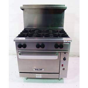 Vulcan 36C-6B - Return - Endurance 36" Range with 6 Burners and Convection Oven