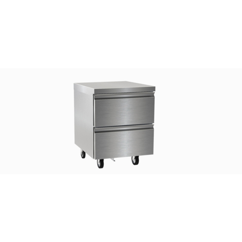 Delfield D4527NP 27" One-Section Undercounter/Worktable Freezer, 2 Drawers