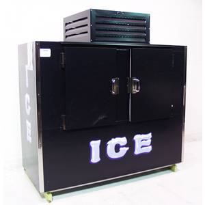 Fogel ICB-2 - Scratch & Dent - Ice Merchandiser Bagged Ice 60 Cu. Ft. Capacity