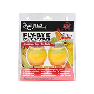 Bar Maid FLY-BYE Fly-Bye™ Non-Toxic Fruit Fly Trap - Set of 2