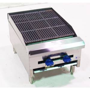 Comstock Castle ERB18 - Return - 18" Radiant Charbroiler Counter Top Gas Char Grill
