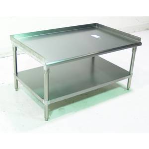 BK Resources SVET-4830 - Scratch & Dent - Commercial 30" x 48" All Stainless Kitchen Equipment Stand
