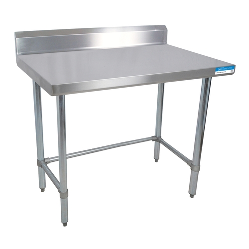 BK Resources CVTR5-4830 48"W x 30"D 16 Gauge Stainless Steel Work Table w/ 5" Riser