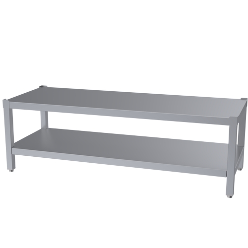 Garland A4528803 Equipment Stand 72" W Open Base with Shelf