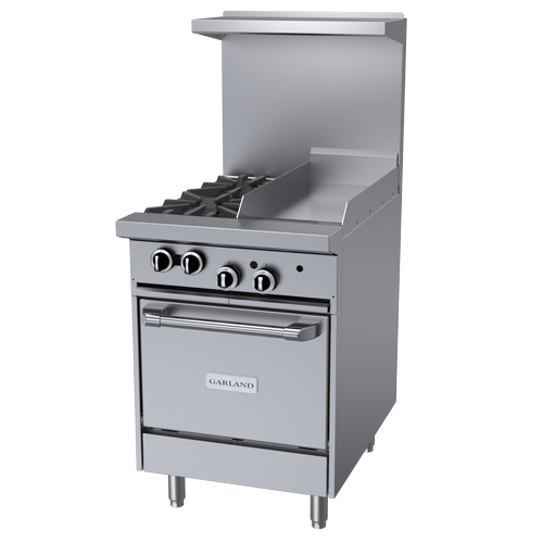 Garland G24-2G12L G Starfire Pro Series Gas Restaurant Range 24"