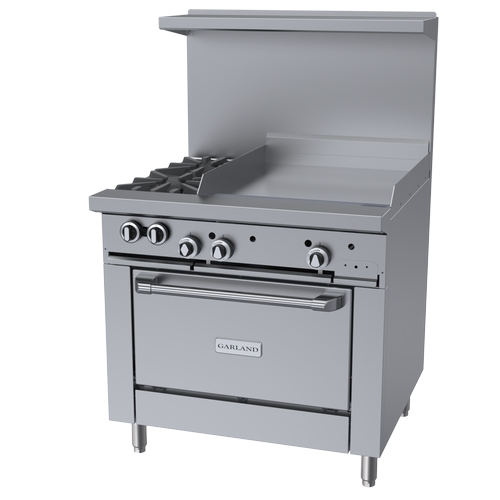 Garland G36-2G24R G Starfire Pro Series Gas Restaurant Range 36"
