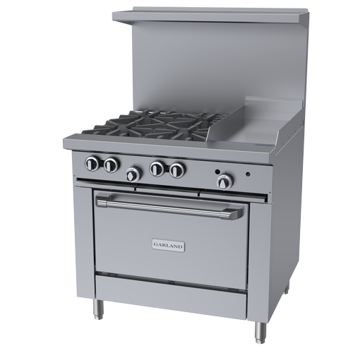 Garland G36-4G12R G Starfire Pro Series Gas Restaurant Range 36"