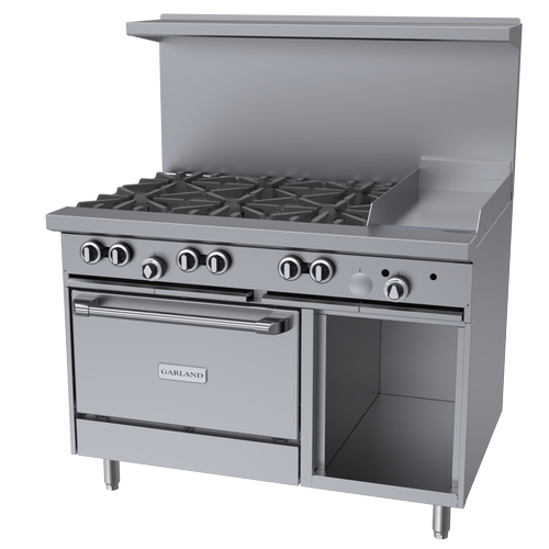 Garland G48-6G12RS G Starfire Pro Series Gas Restaurant Range 48"