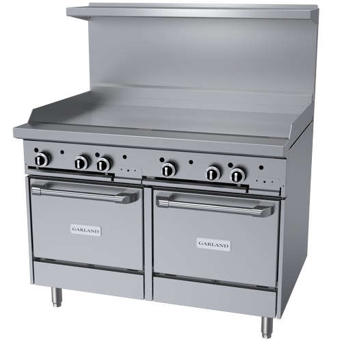 Garland G48-G48LL G Starfire Pro Series Gas Restaurant Griddle Range 48"