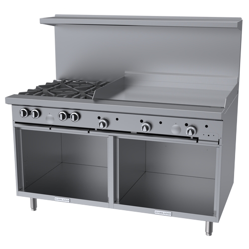 Garland G60-4G36SS G Starfire Pro Series Gas Restaurant Range 60"