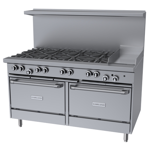 Garland G60-8G12RR G Starfire Pro Series Gas Restaurant Range 60"