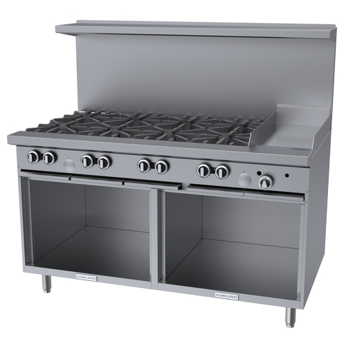 Garland G60-8G12SS G Starfire Pro Series Gas Restaurant Range 60"
