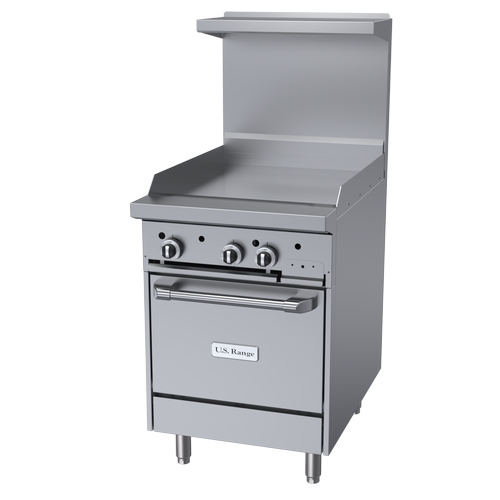 Garland U24-G24L U Series Restaurant Gas Griddle Range 24"