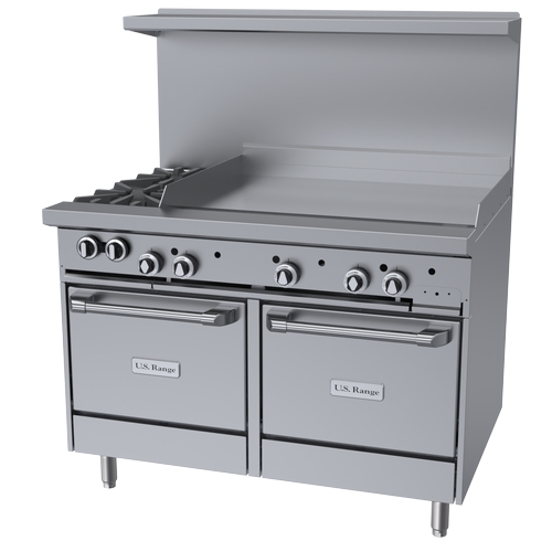 Garland U48-2G36LL U Series Restaurant Gas Range 48"
