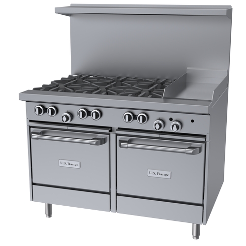 Garland U48-6G12LL U Series Restaurant Gas Range 48"