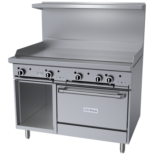 Garland U48-G48RS U Series Restaurant Gas Griddle Range 48"