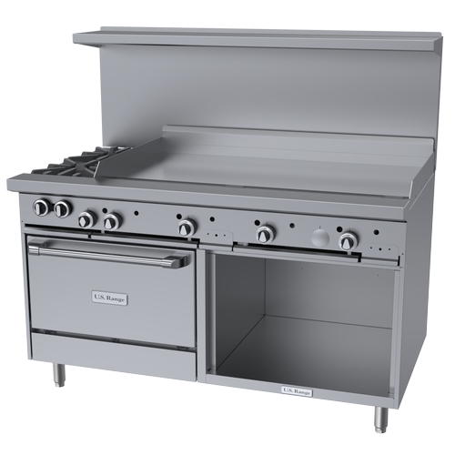 Garland U60-2G48RS U Series Restaurant Gas Range 60"