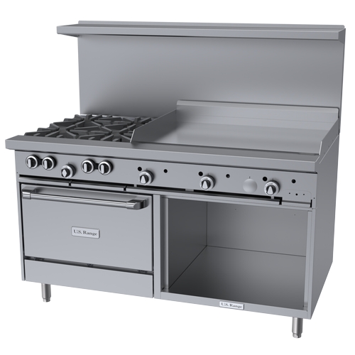 Garland U60-4G36RS U Series Restaurant Gas Range 60"