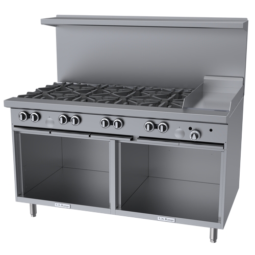 Garland U60-8G12SS U Series Restaurant Gas Range 60"