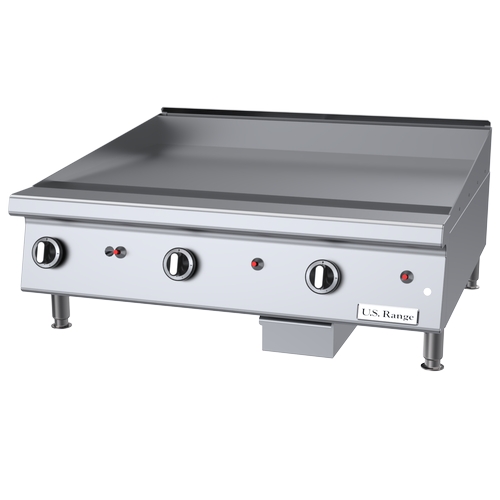 Garland UTGG36-G36M Heavy Duty Manual Countertop Gas Griddle - 36"