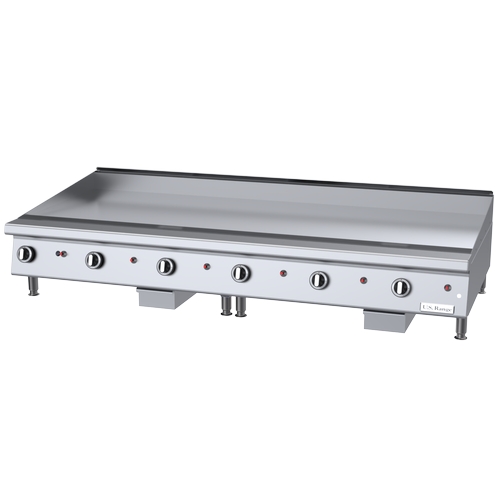 Garland UTGG72-G72M Heavy Duty Manual Countertop Gas Griddle - 71"