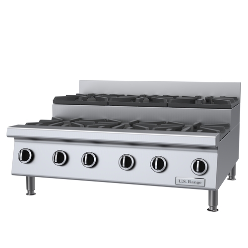 Garland UTOG36-SU6 Step-Up Gas Hotplate 36"