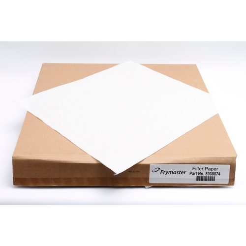 Frymaster 8030074 Box of 100 Sheets of Filter Magic Paper