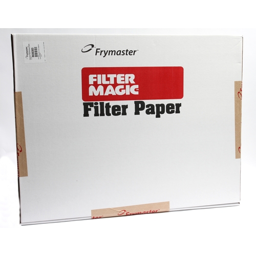 Frymaster 8030303 Box of 100 Sheets 26" x 34" Filter Paper