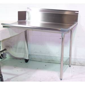 GSW USA DT48C-R - Scratch & Dent - Right Side Clean 48" Dish Table